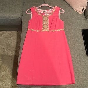 Lilly Pulitzer hot pink dress